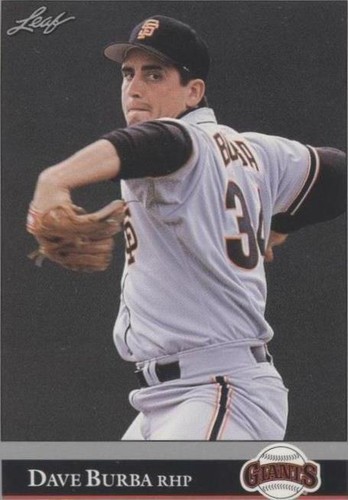 1992 Leaf - Dave Burba #471