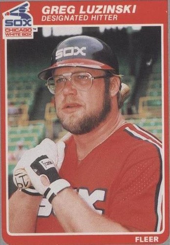 1985 Fleer - Greg Luzinski #521