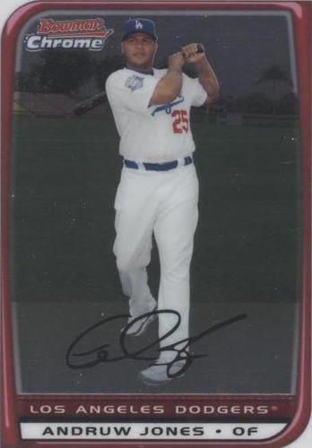 2008 Bowman Chrome - Andruw Jones #87
