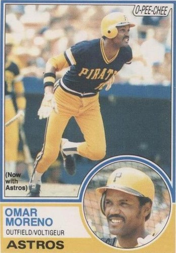 1983 O-Pee-Chee - Omar Moreno #332