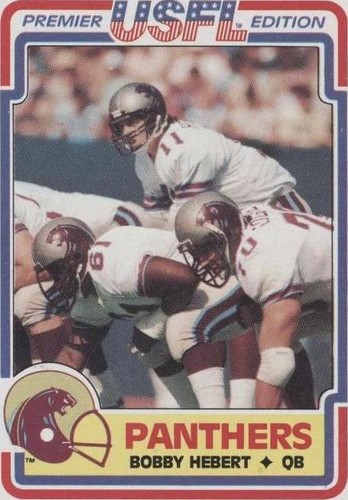1984 Topps USFL Bobby Hebert #62