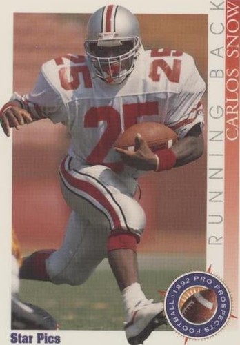 1992 Star Pics Carlos Snow #93