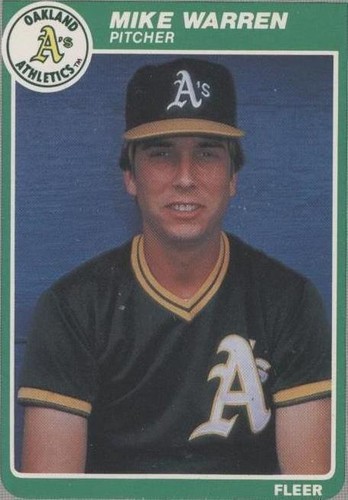 1985 Fleer - Mike Warren #435