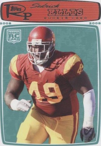 2008 Topps Rookie Progression Sedrick Ellis #206
