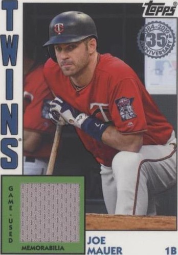 2019 Topps - Joe Mauer #84R-JM