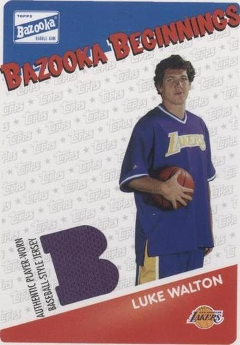2003-04 Bazooka - Luke Walton #BBE-LW