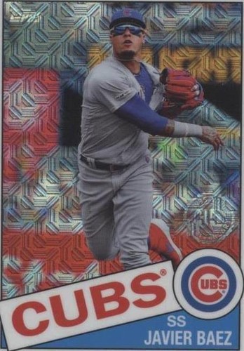 2020 Topps - Javier Báez #85TC-9
