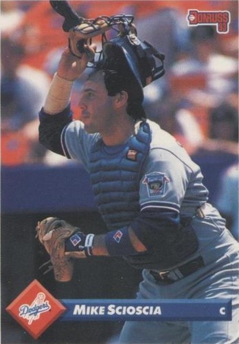 1993 Donruss - Mike Scioscia #508