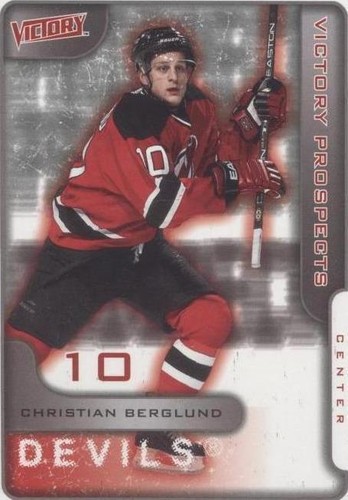 2001-02 Upper Deck Victory - Christian Berglund #447