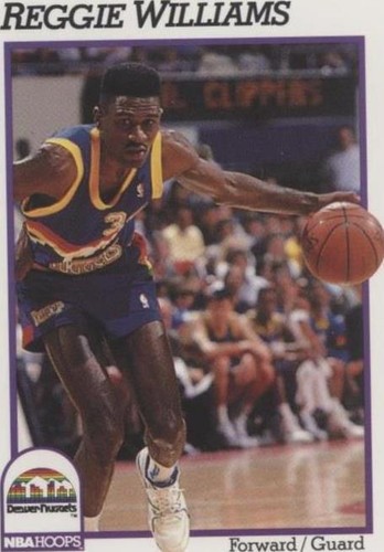 1991-92 NBA Hoops - Reggie Williams #56