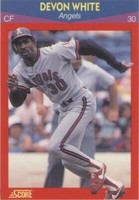 1990 Score Superstars - Devon White #68