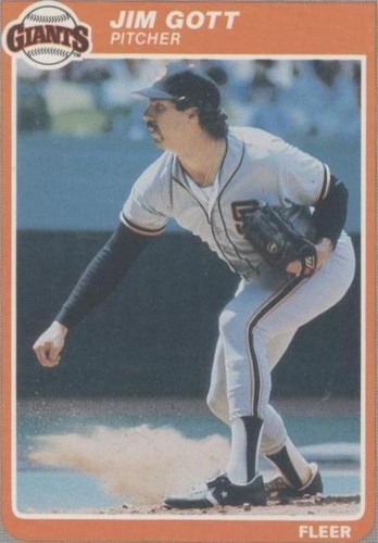1985 Fleer Update - Jim Gott #U-45