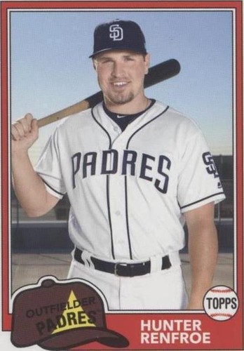 2018 Topps Archives - Hunter Renfroe #257