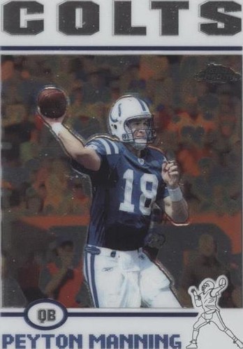 2004 Topps Chrome Peyton Manning #1