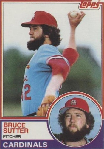 1983 Topps - Bruce Sutter #150