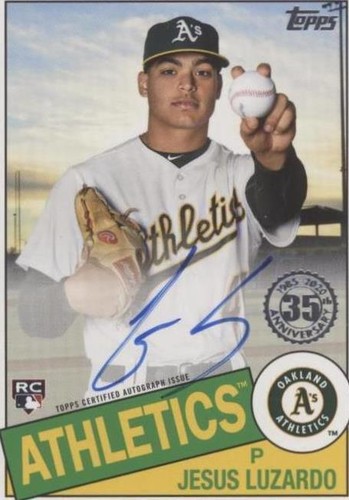 2020 Topps - Jesus Luzardo #85A-JL