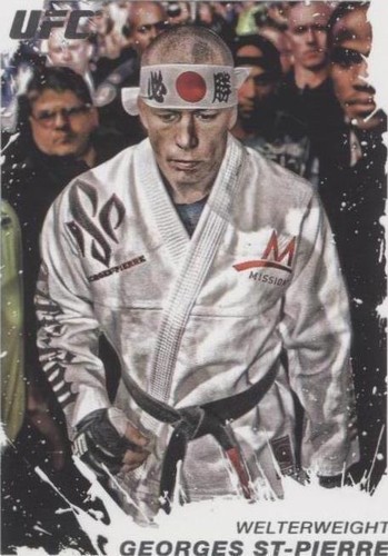 2011 Topps UFC Moment of Truth - Georges St-Pierre #100