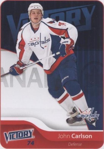 UPPER DECK NHLカード STATURE JOHN CARLSON CAPITALS 07/15 #14 送料無料 中古 IT1 John Carlson 2023-24 Upper Deck MVP HOCKEY #183 Washington