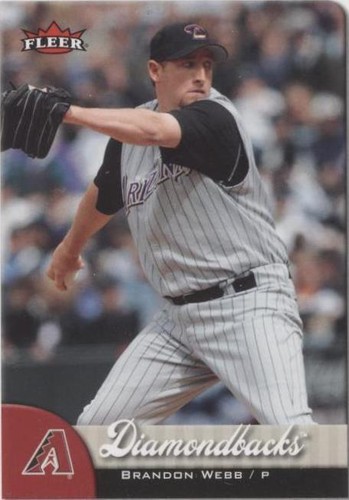 2007 Fleer - Brandon Webb #312