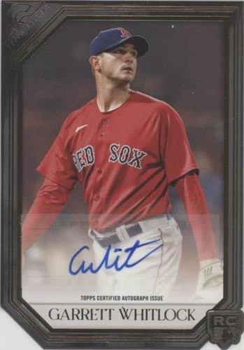 bowman Garrett whitlock auto 現　red sox GARRETT WHITLOCK Red Sox 2021 Bowman's Best of 2021