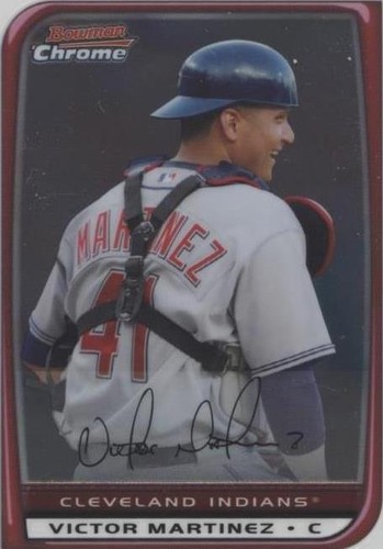 2008 Bowman Chrome - Victor Martinez #77