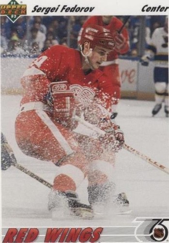 1991-92 Upper Deck - Sergei Fedorov #144