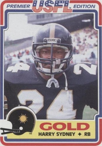 1984 Topps USFL Harry Sydney #30