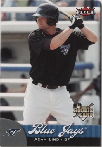 2007 Fleer - Adam Lind #368