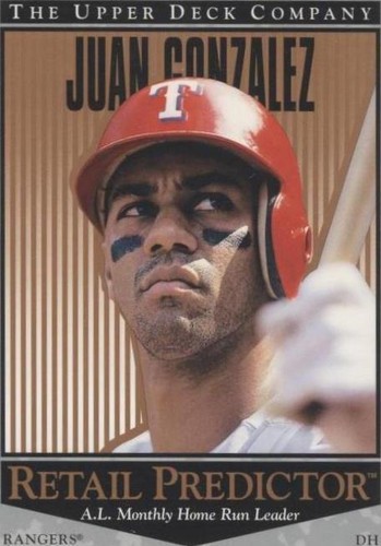 1996 Upper Deck - Juan González #R3