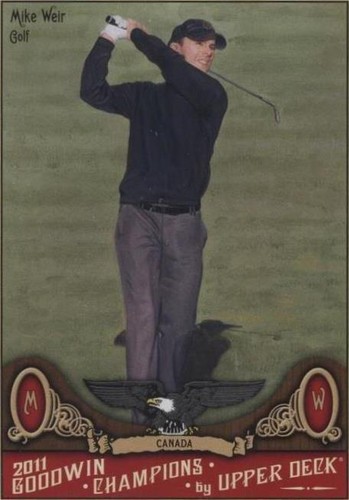 2011 Upper Deck Goodwin Champions - Mike Weir #125