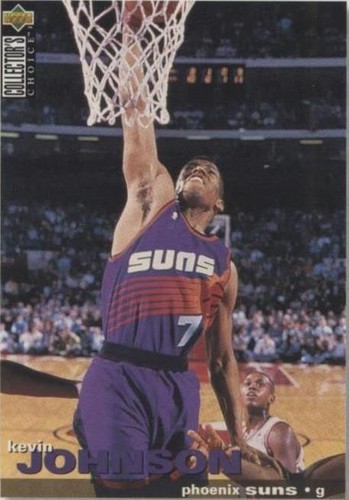 1995-96 Upper Deck Collector's Choice International French I - Kevin Johnson #123