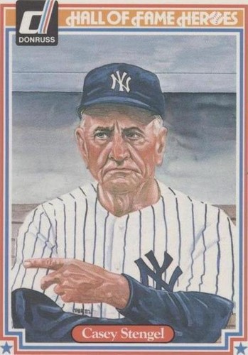 1983 Donruss Hall of Fame Heroes - Casey Stengel #37