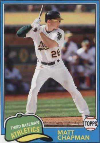 2018 Topps Archives - Matt Chapman #261