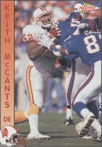 1992 Pacific Keith McCants #627