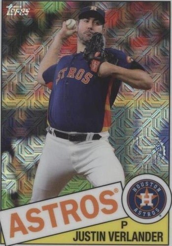 2020 Topps - Justin Verlander #85TC-18