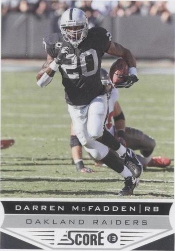 2013 Score Darren McFadden #154