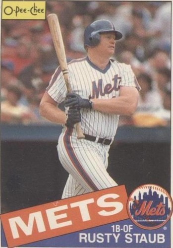 1985 O-Pee-Chee - Rusty Staub #190