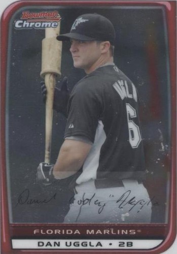 2008 Bowman Chrome - Dan Uggla #128