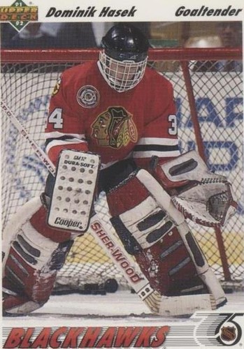 🥅 92-93 UPPER DECK ROOKIE REPORT - DOMINIK HASEK #366