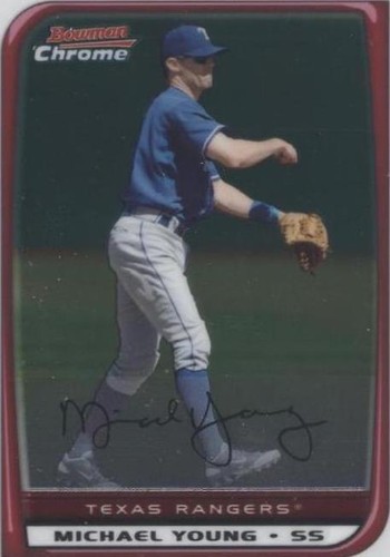 2008 Bowman Chrome - Michael Young #114