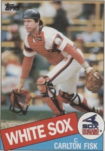 1985 Topps - Carlton Fisk #770