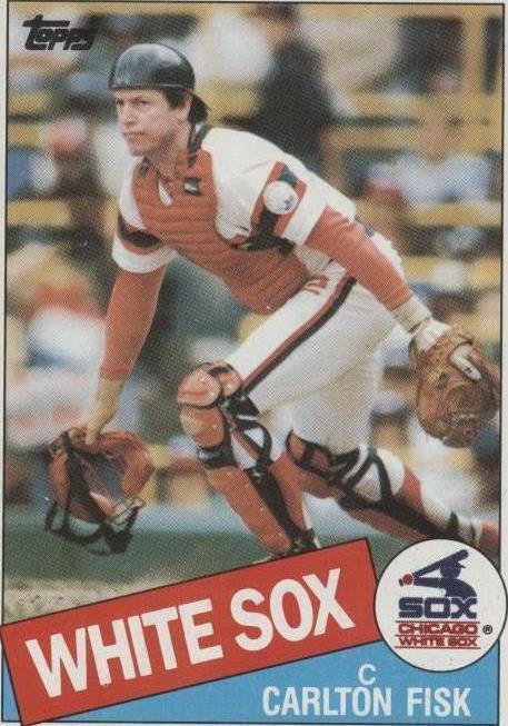 1985 Topps - Carlton Fisk #770