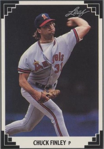 1991 Leaf - Chuck Finley #45