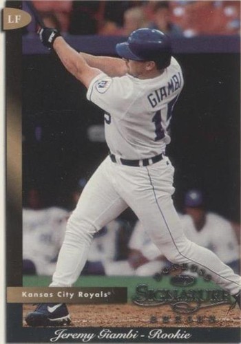 1998 Donruss Signature Series - Jeremy Giambi #123