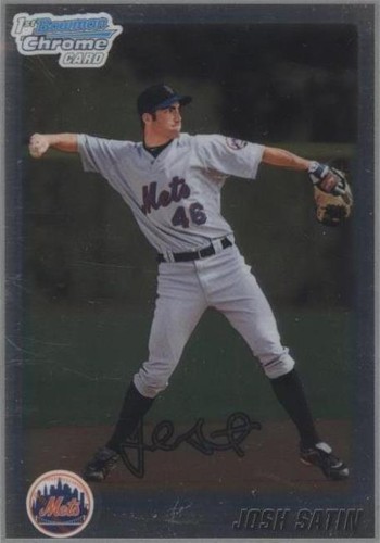 2010 Bowman Chrome - Josh Satin #BCP209