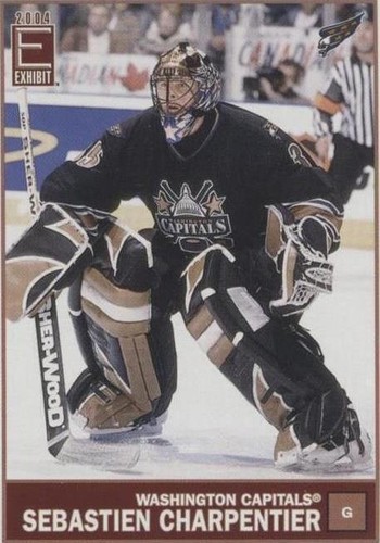 2003-04 Pacific Exhibit - Sebastien Charpentier #148