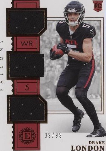 2022 Panini Encased Drake London #RTM-6