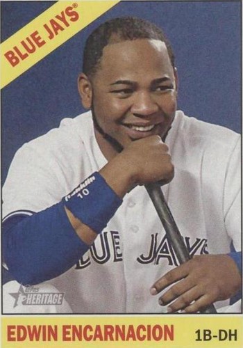 2015 Topps Heritage - Edwin Encarnacion #487