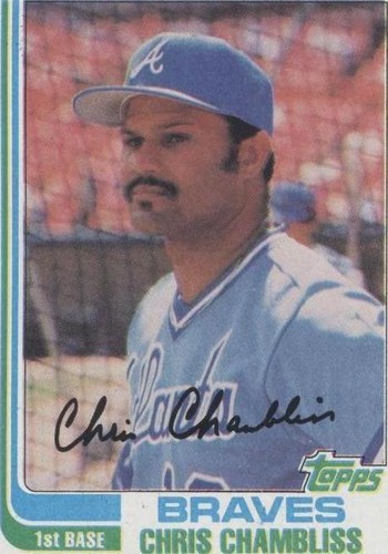 1982 Topps - Chris Chambliss #320