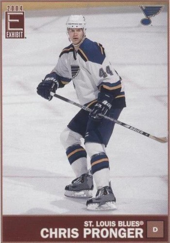 2003-04 Pacific Exhibit - Chris Pronger #123